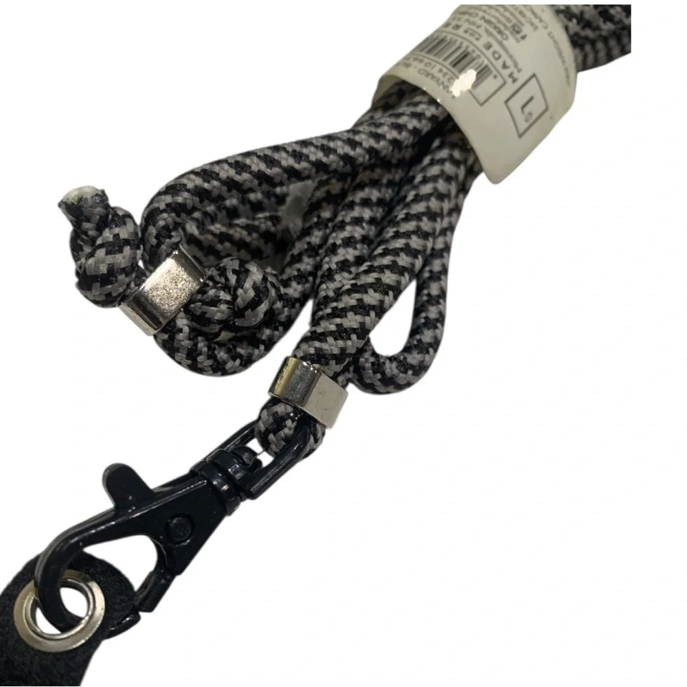 Black and White Phone Lanyard